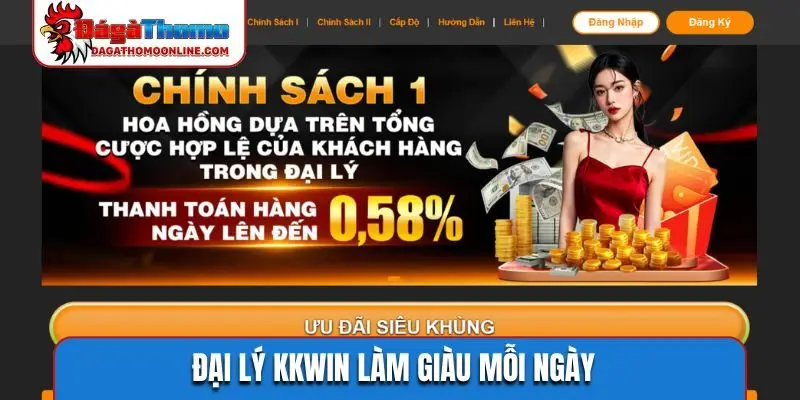 Đại lý KKWIN làm giàu mỗi ngày