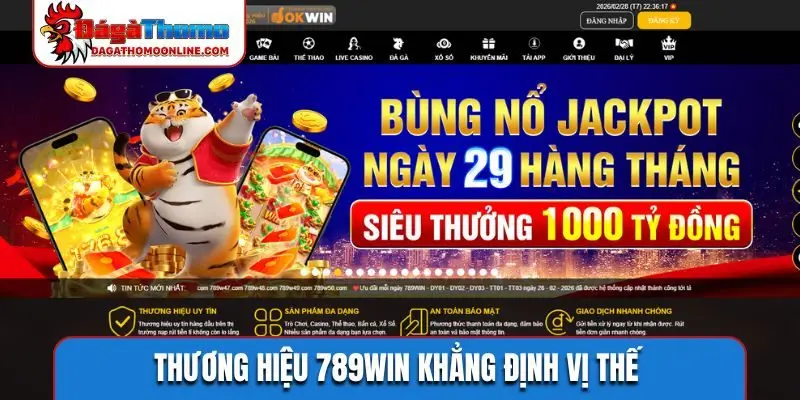 Thương hiệu 789WIN khẳng định vị thế
